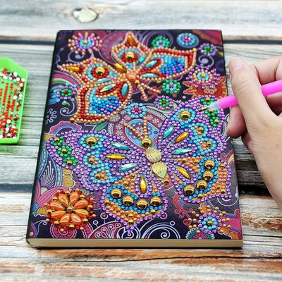 Diamond Painting Notebook - Butterfly