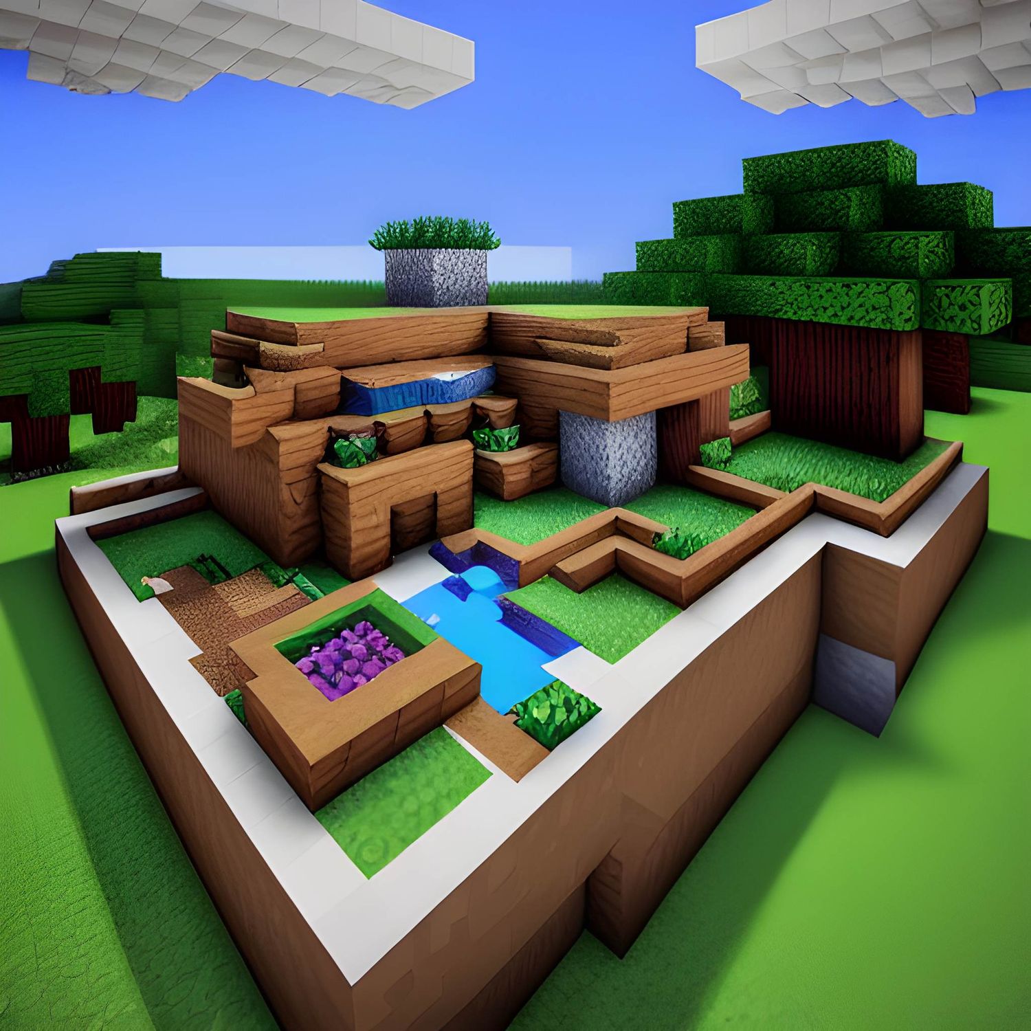 Minecraft 221 - Full Drill Diamond Painting - Specially ordered for you. Delivery is approximately 4 - 6 weeks.