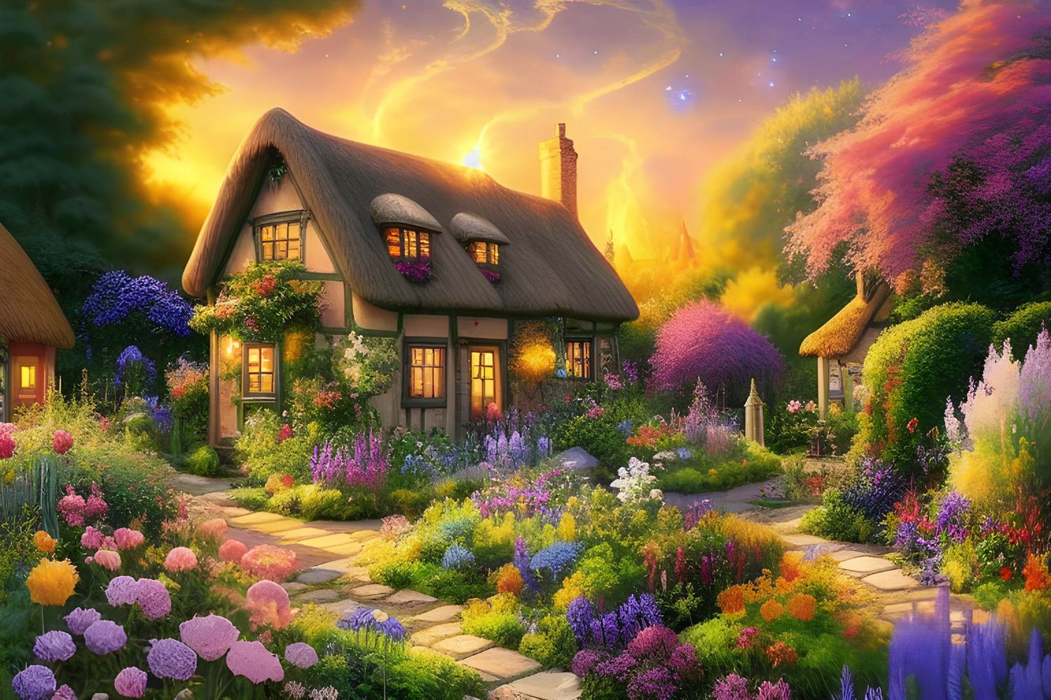 Cottage Garden House 3 - Specially ordered for you. Delivery is approximately 4 - 6 weeks.