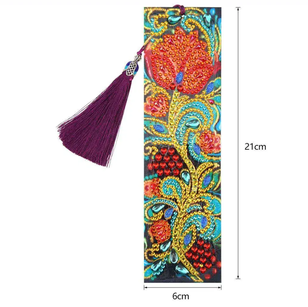 Diamond Painting Bookmark - Floral 3 - M036