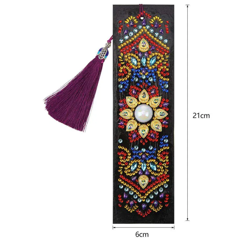 Diamond Painting Bookmark - Floral 2 - M038