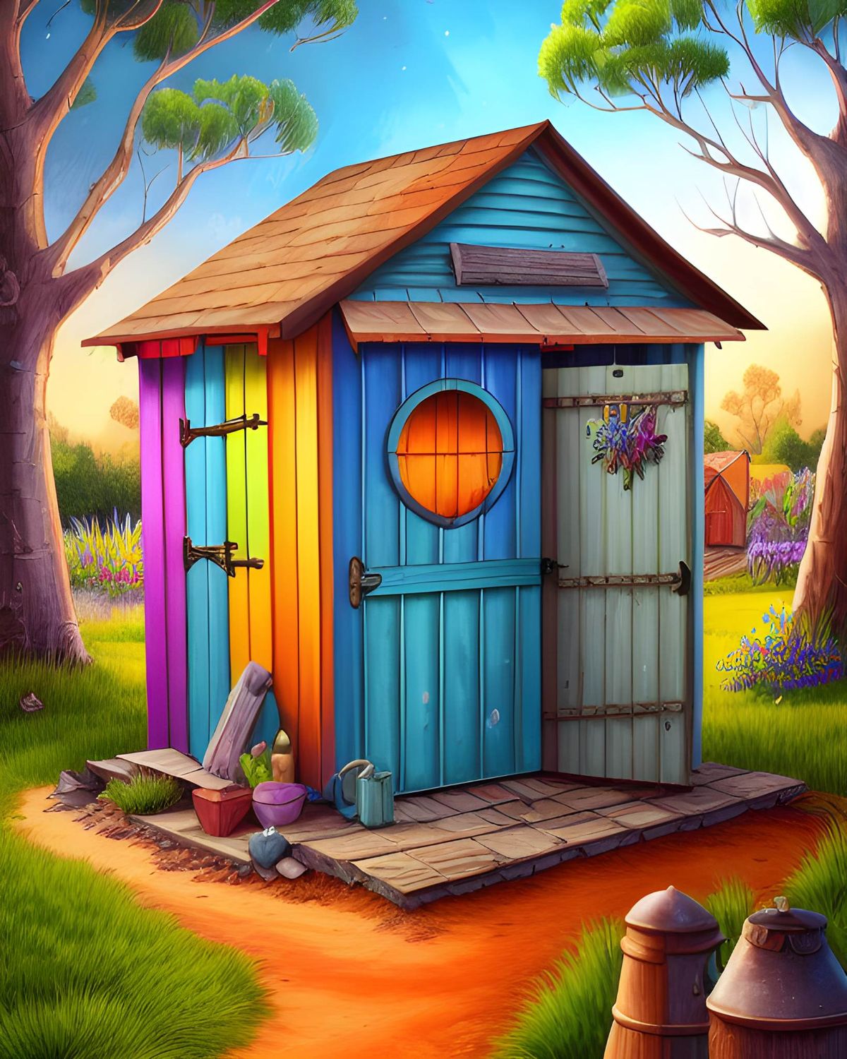 Aussie Outhouse 842 - 30 x 40cm Full Drill AB Kit, (Square drills) - Currently in stock