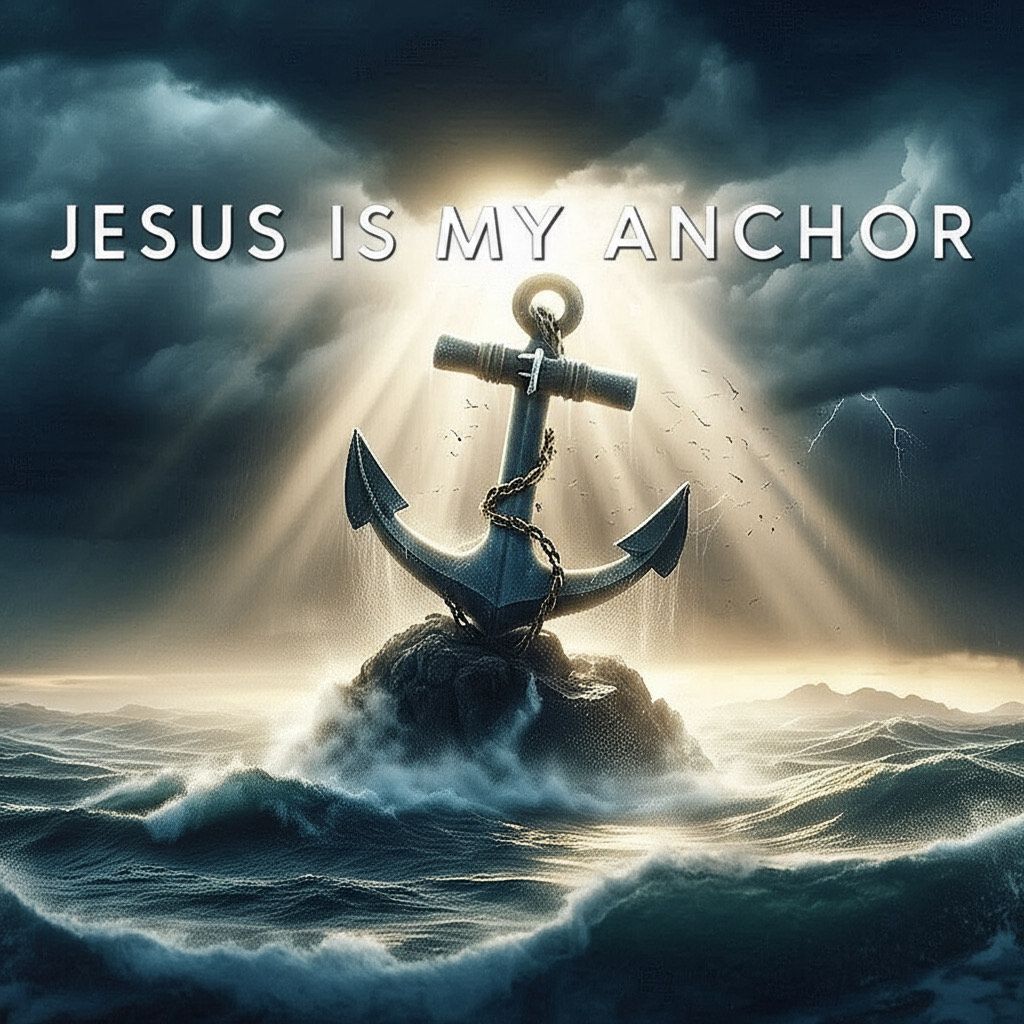 Jesus is my anchor- Full Drill Diamond Painting - Specially ordered for you. Delivery is approximately 4 - 6 weeks.