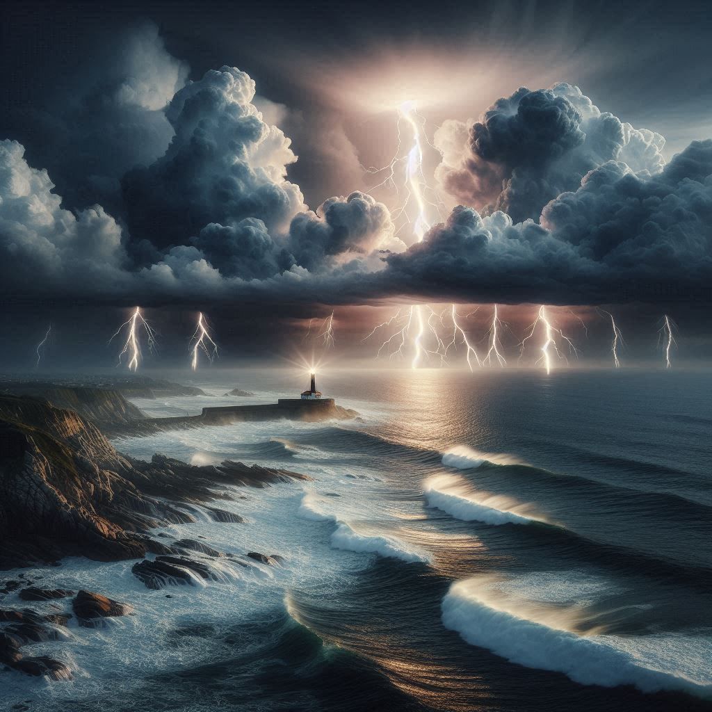 Lightning Storm - Full Drill Diamond Painting - Specially ordered for you. Delivery is approximately 4 - 6 weeks.