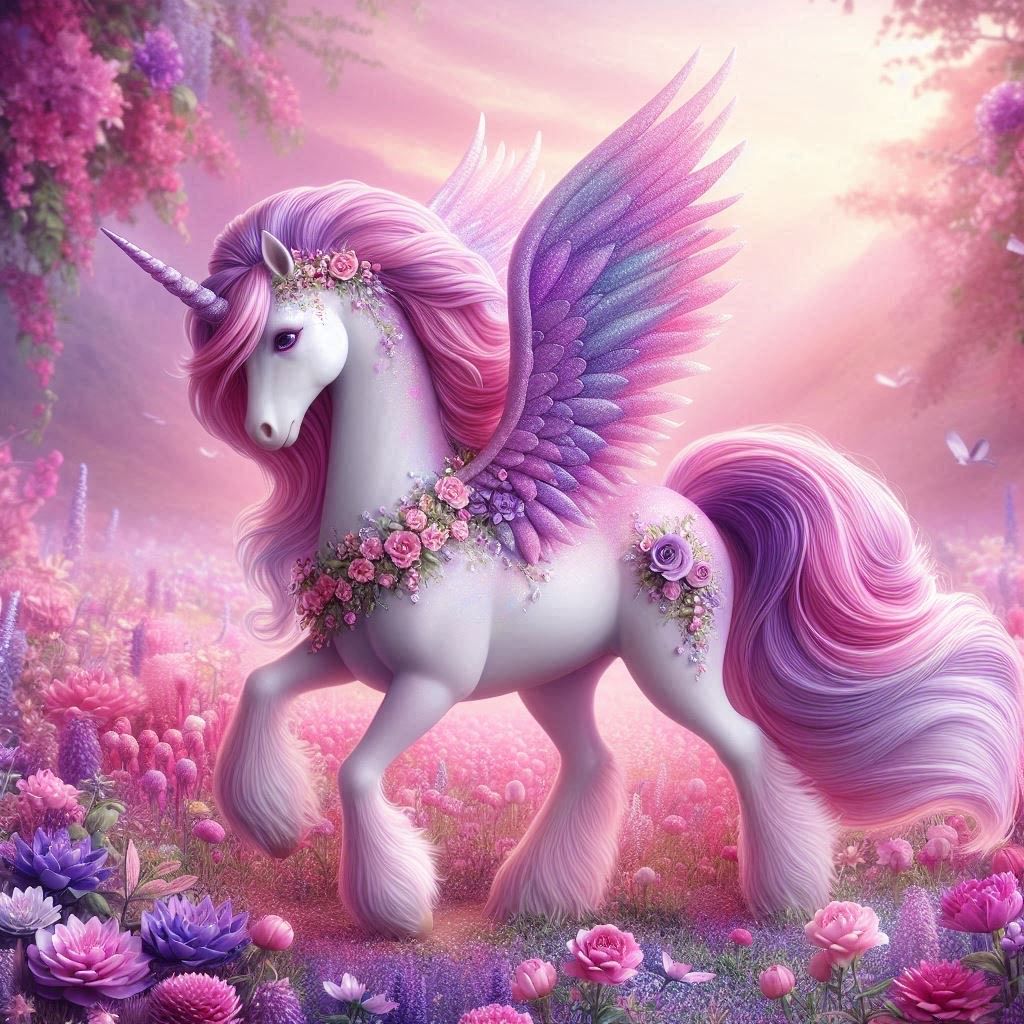 Unicorn- DELUXE Full Drill Kit with ABs (Round drills) - 40 x 40cm - Currently in stock
