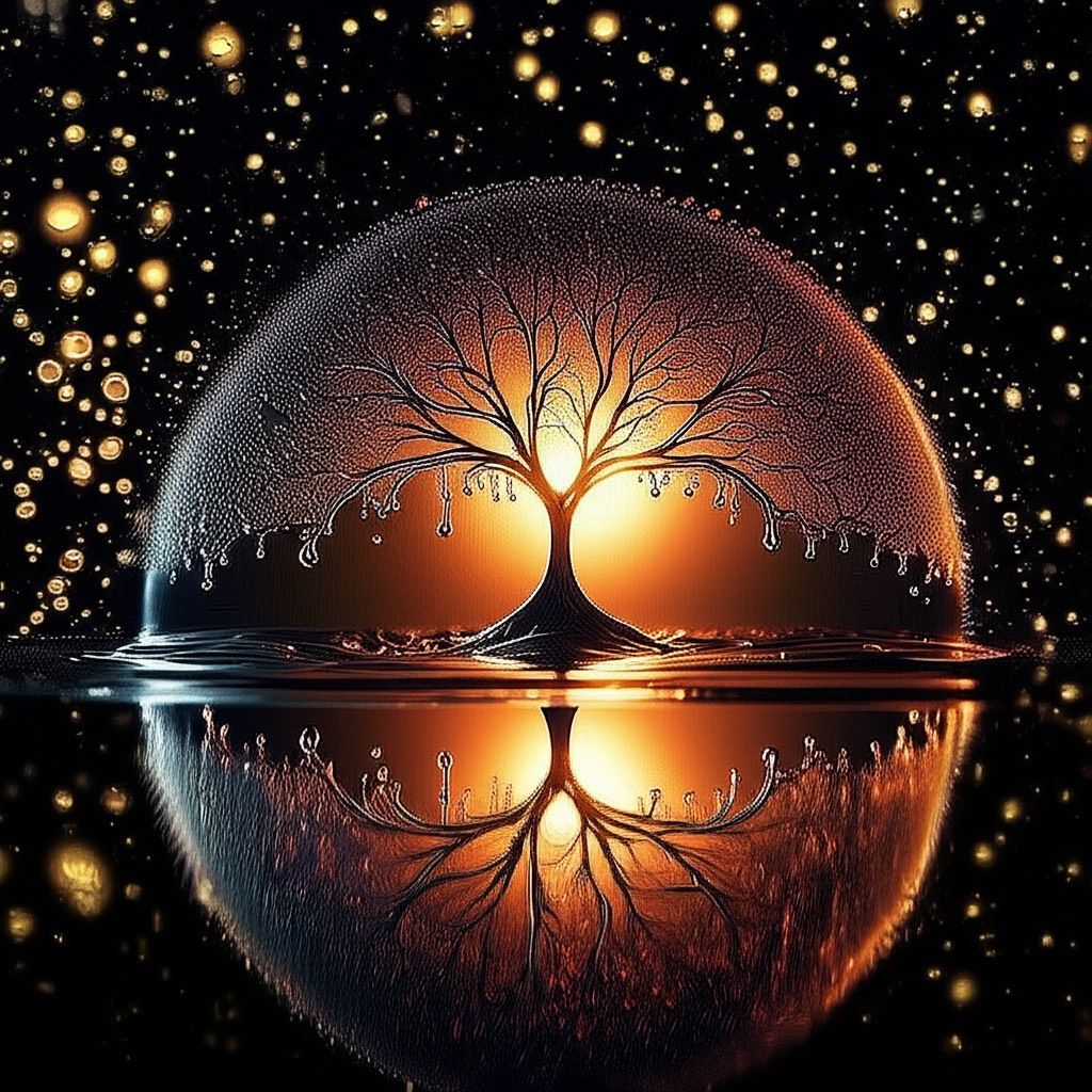 Golden Tree- Full Drill Diamond Painting - Specially ordered for you. Delivery is approximately 4 - 6 weeks.