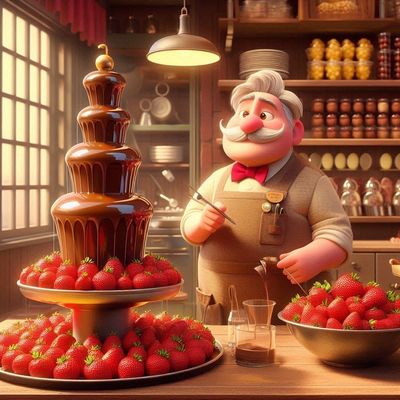 Chocolate fountain - DELUXE Full Drill Kit with ABs (Square drills) - 40 x 40cm - Currently in stock