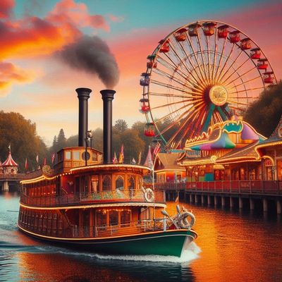 Showboat - Full Drill Diamond Painting - Specially ordered for you. Delivery is approximately 4 - 6 weeks.