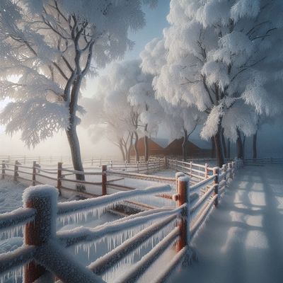 Winter wonderland - DELUXE Full Drill AB Kit, (Round drills) - 60 x 60cm  Currently in stock