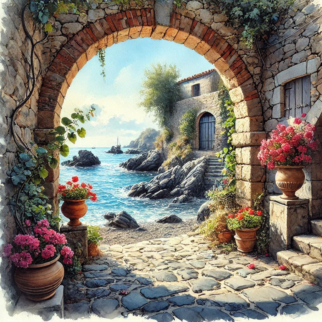 Archway - Full Drill Diamond Painting - Specially ordered for you. Delivery is approximately 4 - 6 weeks.