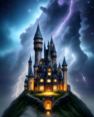 Haunted House- Specially ordered for you. Delivery is approximately 4 - 6 weeks.