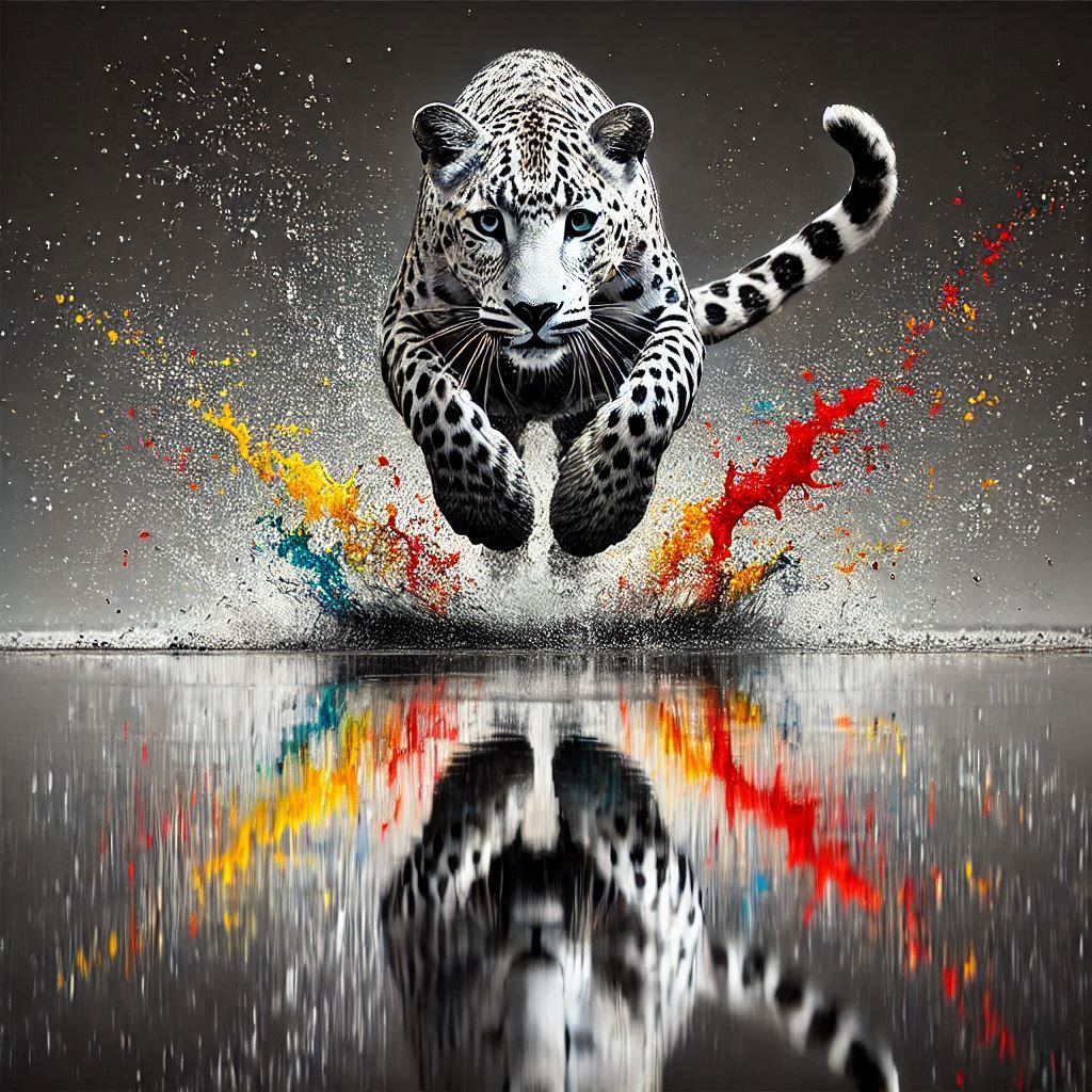 Leopard - Full Drill, (Square) 70 x 70cm - Currently in stock