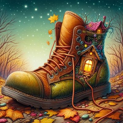 Old Shoe - Full Drill Diamond Painting - Specially ordered for you. Delivery is approximately 4 - 6 weeks.