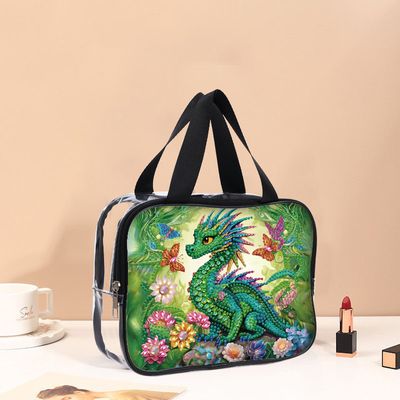 DIY Diamond Painting Cosmetic Bag