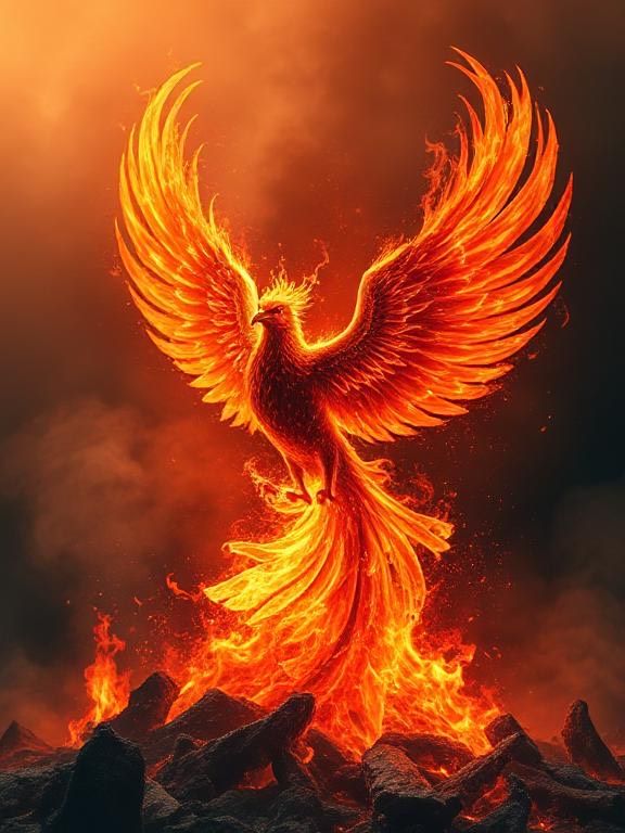 Phoenix - Full Drill Diamond Painting - Specially ordered for you. Delivery is approximately 4 - 6 weeks.