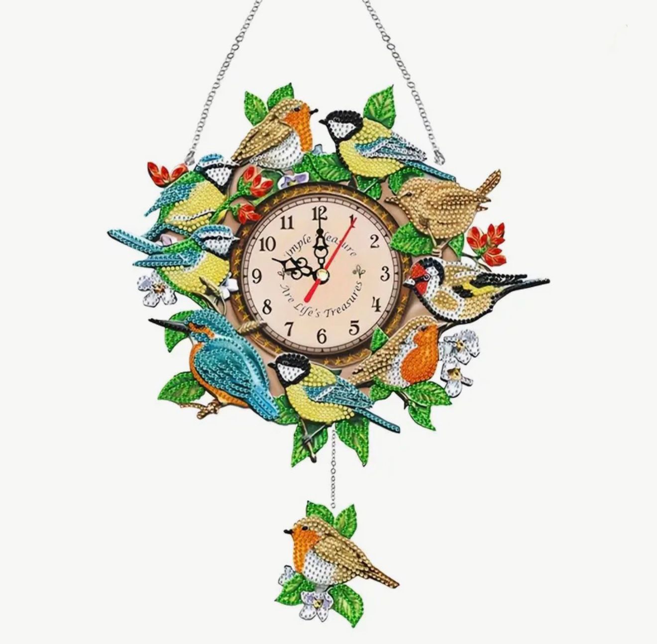 Clock - With Birds