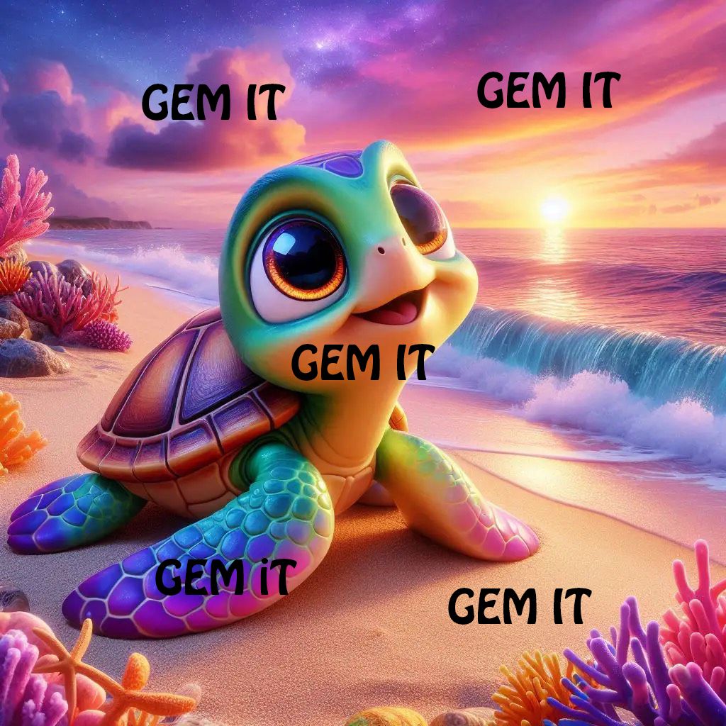 Turtle bright &amp; colourful - Deluxe Full Drill Diamond Painting Kit (Round) 50 x 50cm - Currently in stock