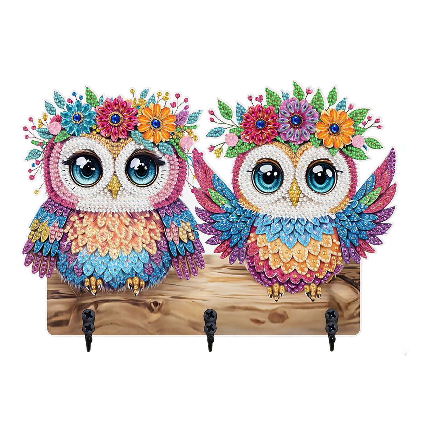 Owls key holder