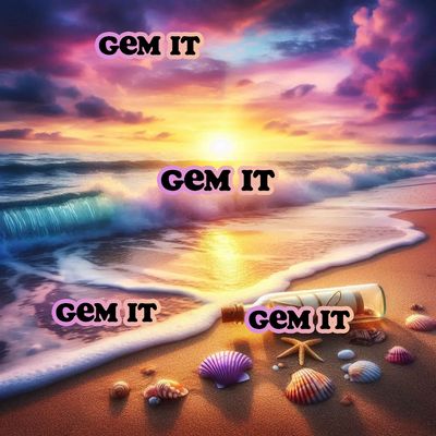 Message in a bottle- DELUXE Full Drill AB Kit, (Round drills) - 60 x 60cm  Currently in stock