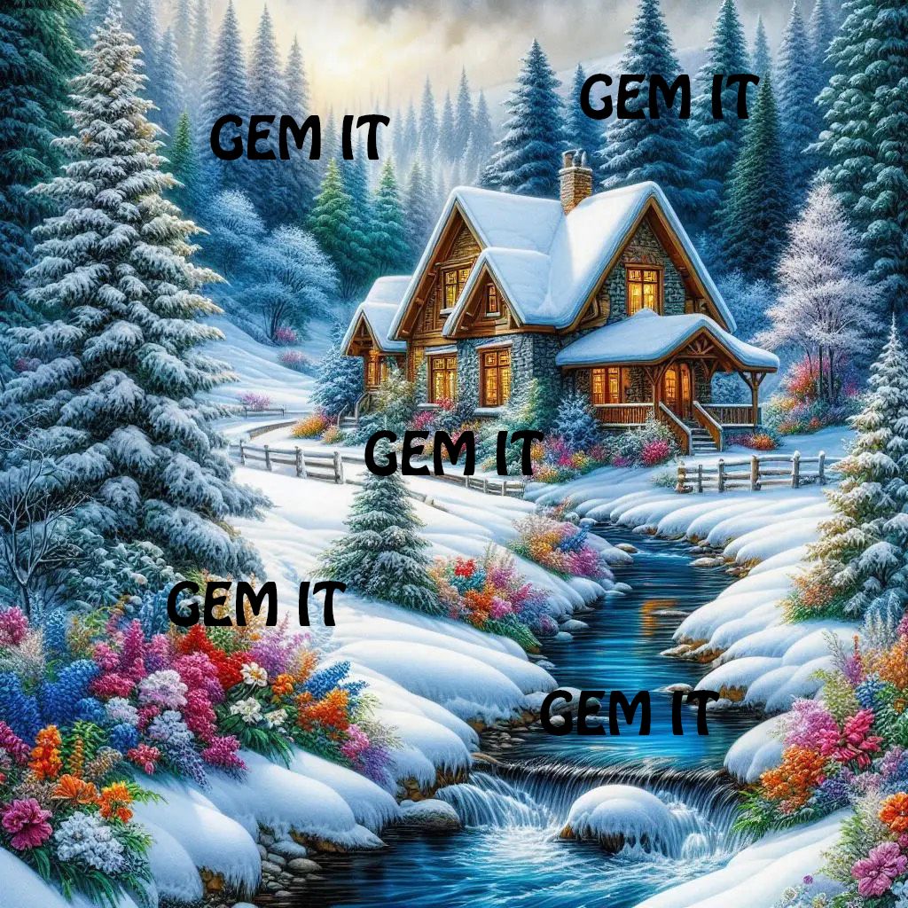 Snowy River Cabin- Full Drill Diamond Painting - Specially ordered for you. Delivery is approximately 4 - 6 weeks.