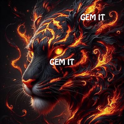 Firey Tiger - DELUXE Full Drill AB Kit, (Square drills) - 60 x 60cm  Currently in stock