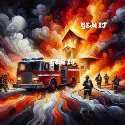 Fire Fighters - DELUXE Full Drill Kit, (Square drills) - 60 x 60cm