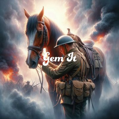 Soldier  Horse- Full Drill Diamond Painting - Specially ordered for you. Delivery is approximately 4 - 6 weeks.
