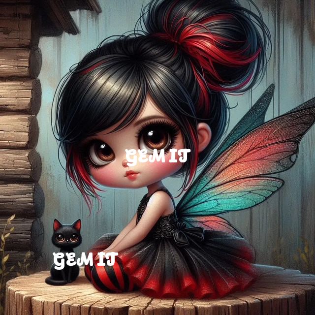 Fairy &amp; cat- Full Drill Diamond Painting - Specially ordered for you. Delivery is approximately 4 - 6 weeks.