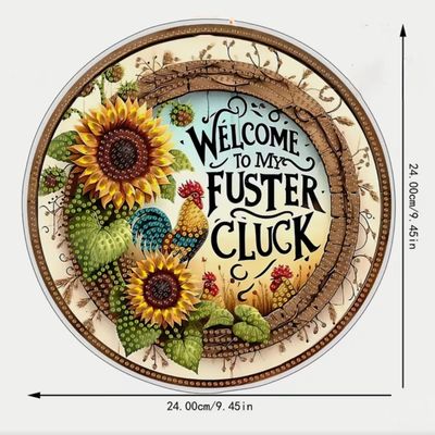 Welcome to my fluster cluck hanger --DIY diamond painting kit