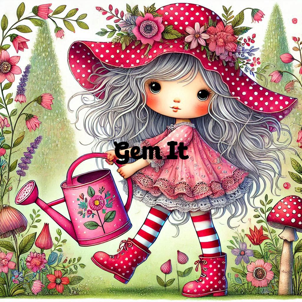 Girl in pink - Deluxe Full Drill Diamond Painting Kit (Square) 50 x 50cm - Currently in stock