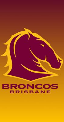 Brisbane Broncos - Full Drill Diamond Painting Kit (Square drills) - 40 x 80cm   Currently in stock