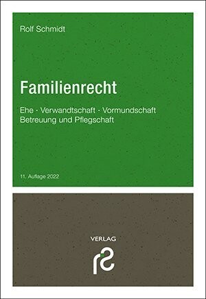 Familienrecht, 11. Auflage 2022
