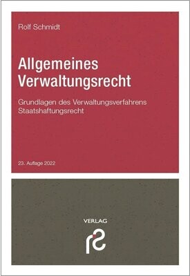 Allgemeines Verwaltungsrecht, 23. Auflage 2022