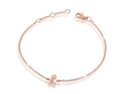 Bracciale Briciole bimbo oro rosa