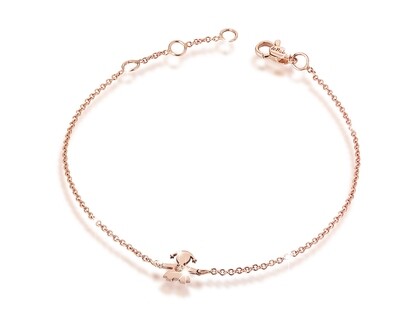 Bracciale Briciole bimba oro rosa