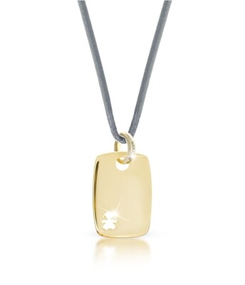 Ciondolo uomo Classico bimba oro giallo