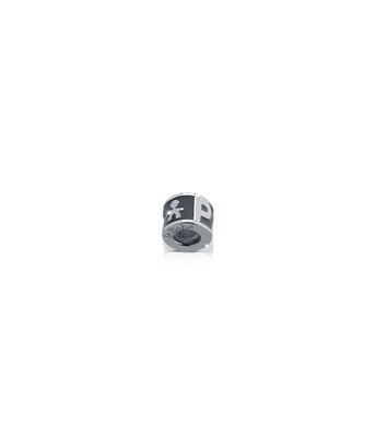 Charm Cilindro argento scritta papà maschietto