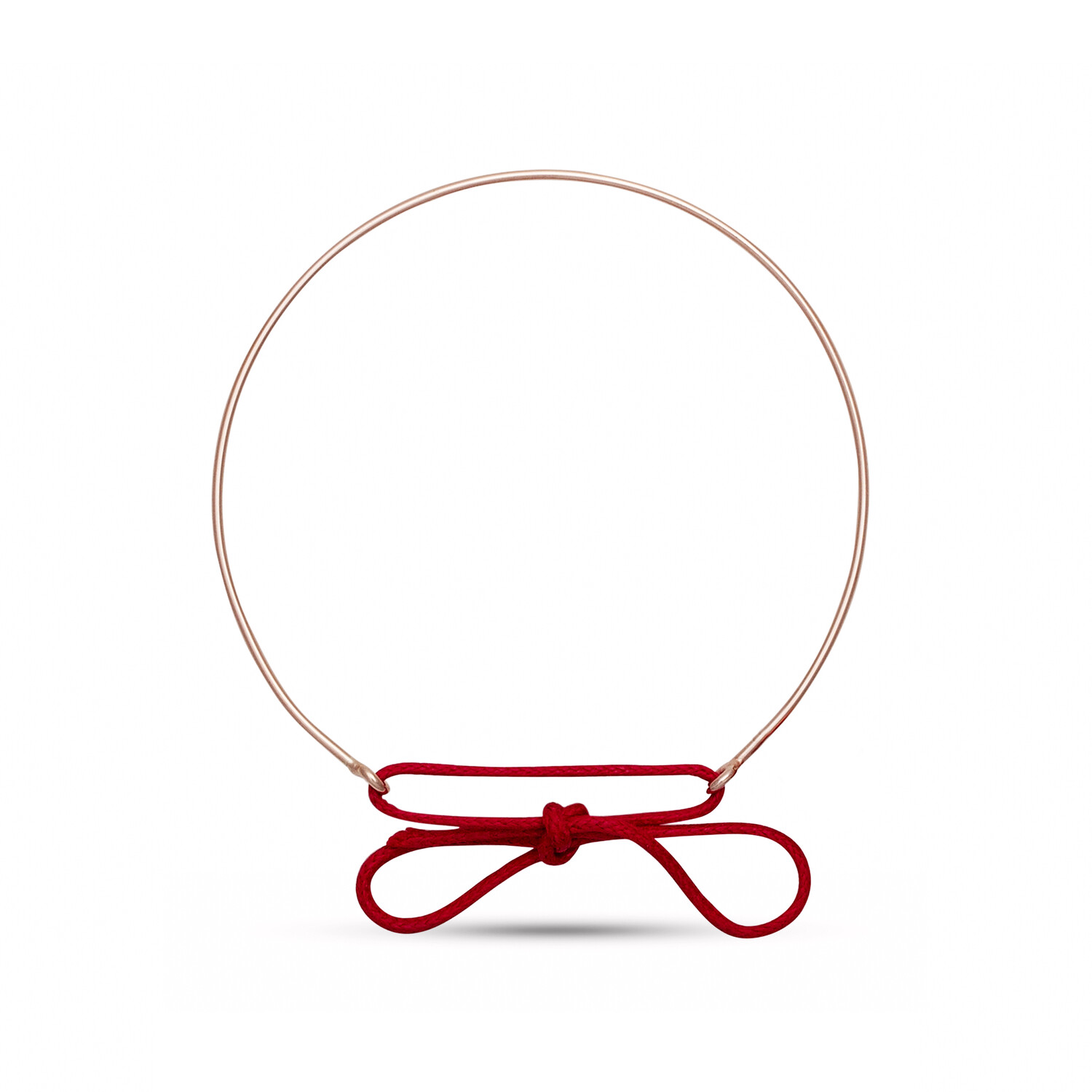 BRACCIALE CUPIDO IN ORO ROSA 9KT