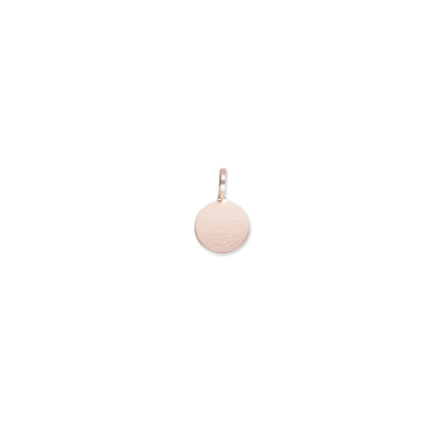 SIGILLO TONDO 5 MM IN ORO ROSA 9 KT