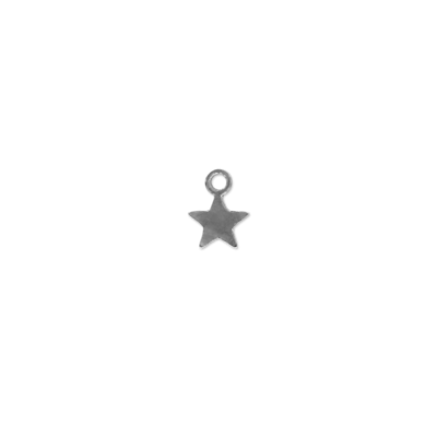 SIGILLO STELLA DA 5 MM IN ARGENTO 925 PER ORECCHINO