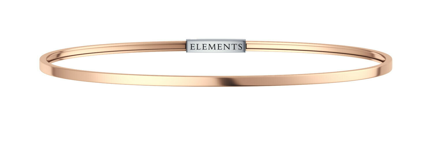 Bangle in oro 18 kt rosa