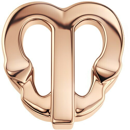 Oroscopo Ariete oro rosa 18 kt