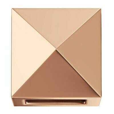 Cuspide in oro rosa 18 kt.
