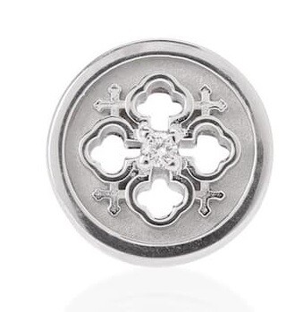 Orecchino singolo AURIS FLORE in argento 925