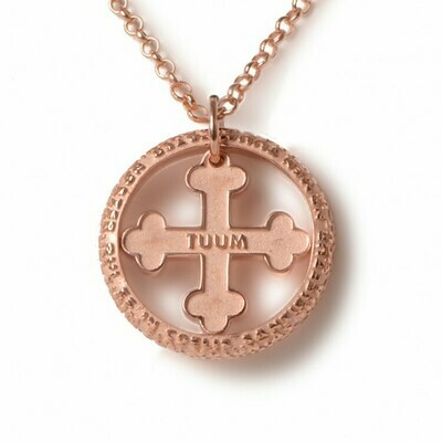 Collier FLORE argento rosa