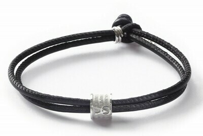 Nappa nera silver (senza incipit centrale)