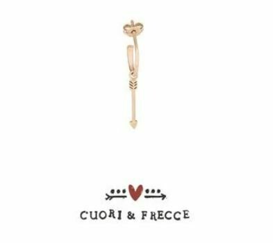 Orecchino SINGOLO con freccia pendente