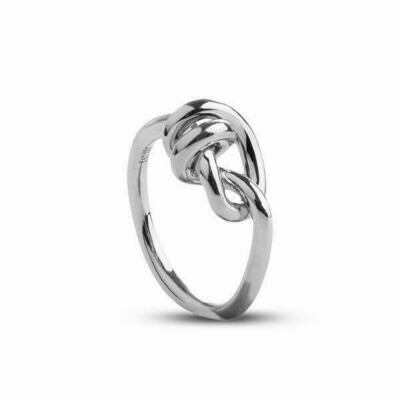 ANELLO NODI D&#39;AMORE IN ARGENTO 925