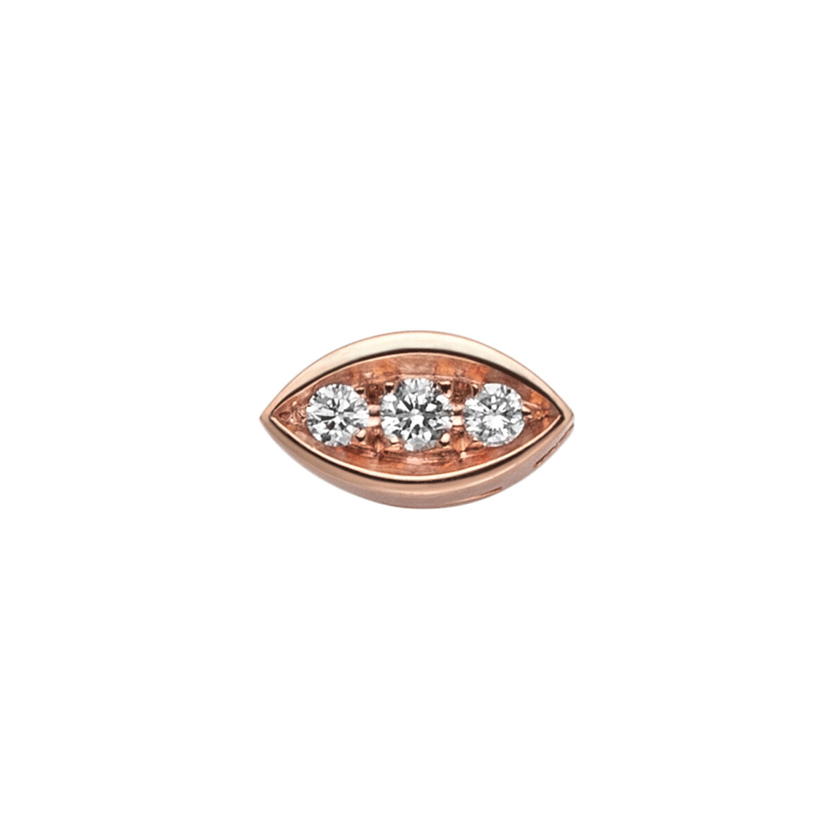 Profili “Occhio” in oro rosa 18 kt