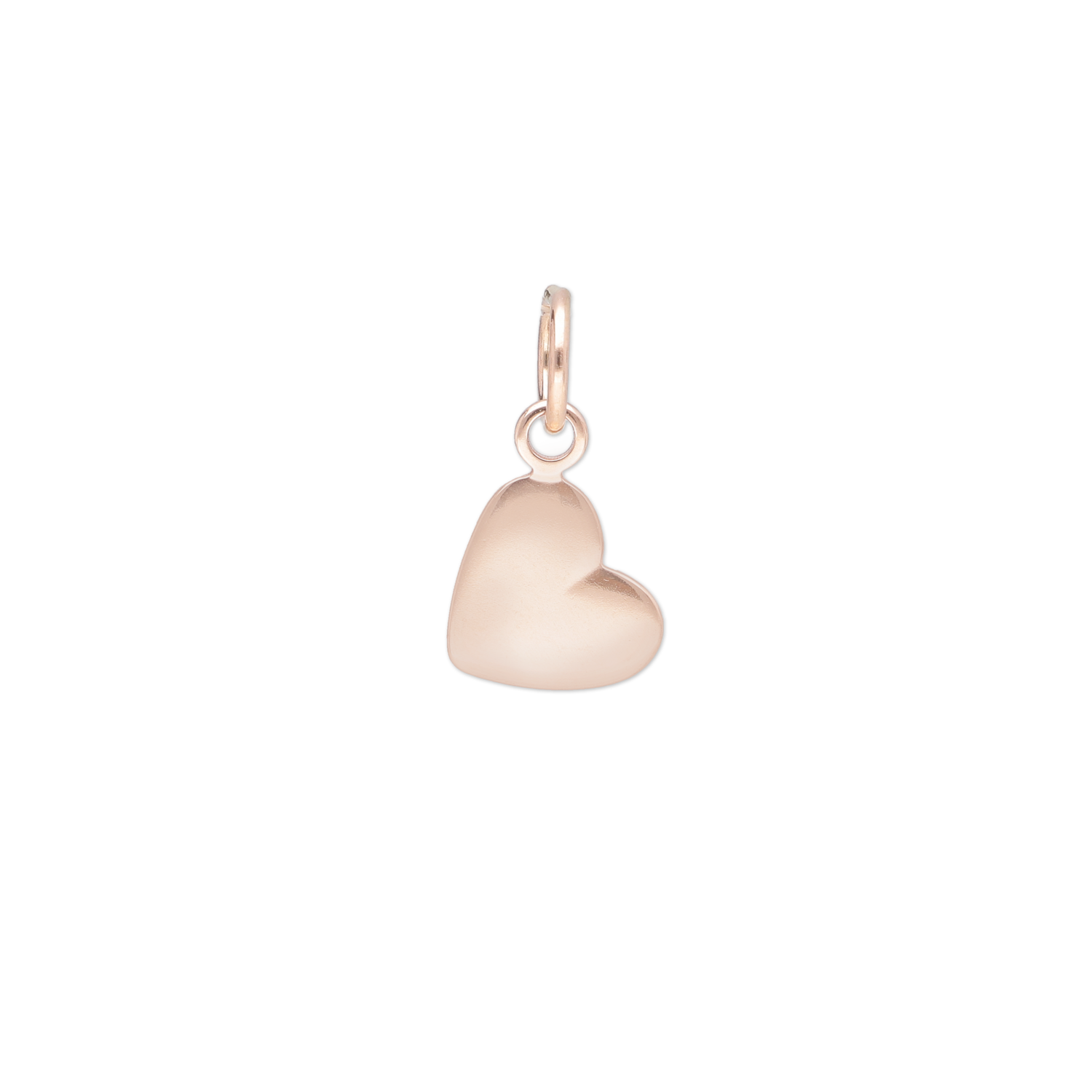 Cuore oro rosa 9 kt